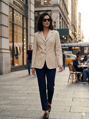 Calvin Klein Cream Blazer